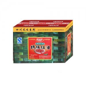 红日子特级红油_好日子箱装