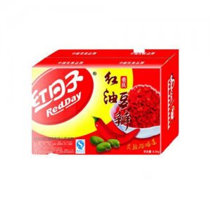 红日子重庆红油豆瓣酱箱装