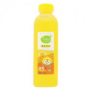 小轻果语黄桃杨桃复合果汁饮料488ml