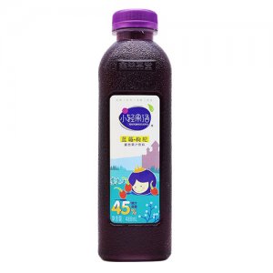 小轻果语蓝莓枸杞复合果汁饮料488ml