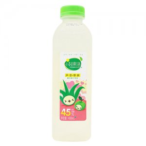 小轻果语芦荟苹果复合果汁饮料488ml