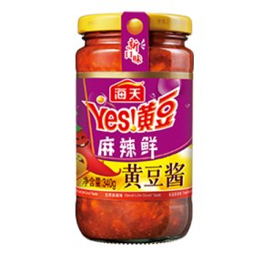 海天麻辣鲜黄豆酱340g