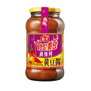 海天麻辣鲜黄豆酱800g