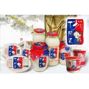 俏阿婆米酒系列