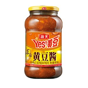 海天蒜蓉黄豆酱800g