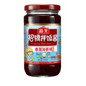 海天香辣海鲜味拌饭酱300g
