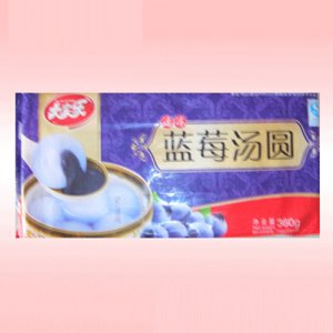 大家乐蓝莓汤圆