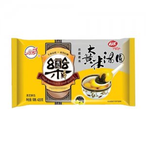 大家乐420克大黄米黑芝麻馅汤圆