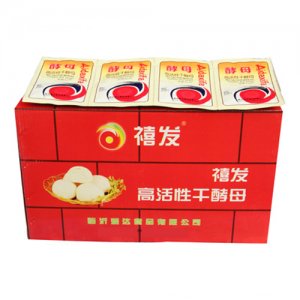 禧发高活性干酵母8g箱装