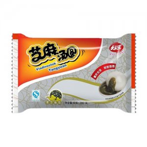 大家乐白糯380克黑芝麻馅汤圆