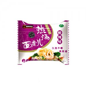 京辉酸辣味热汤面皮儿