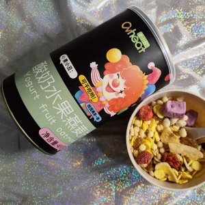麦小丑酸奶水果燕麦片400g罐装