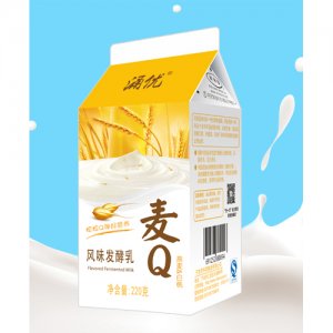 涌优220g 涌优燕麦风味发酵乳