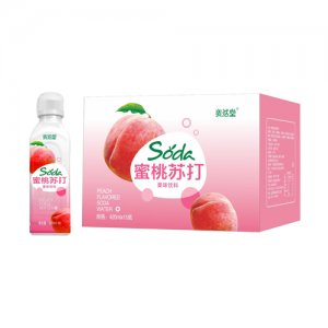 乐品坊蜜桃苏打果味饮料