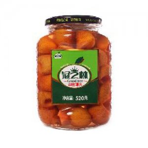 冠芝林520克山楂罐头