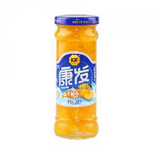 康发瓶248克桔子罐头