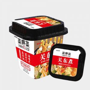 吃欢天关东煮香辣味