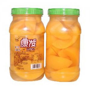 康发680黄桃罐头x2
