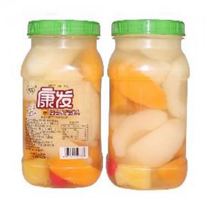康发680克什锦罐头x2