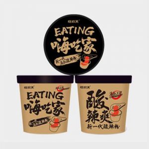 吃欢天酸辣粉