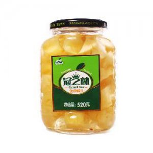 冠芝林520克菠萝罐头