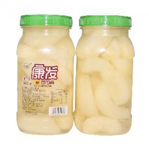 康发680克雪梨罐头x2