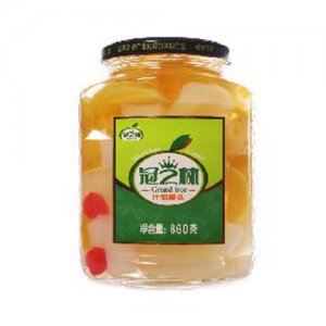 冠芝林860克什锦罐头