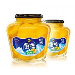 康发1200克黄桃罐头