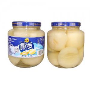 康发1500克雪梨罐头